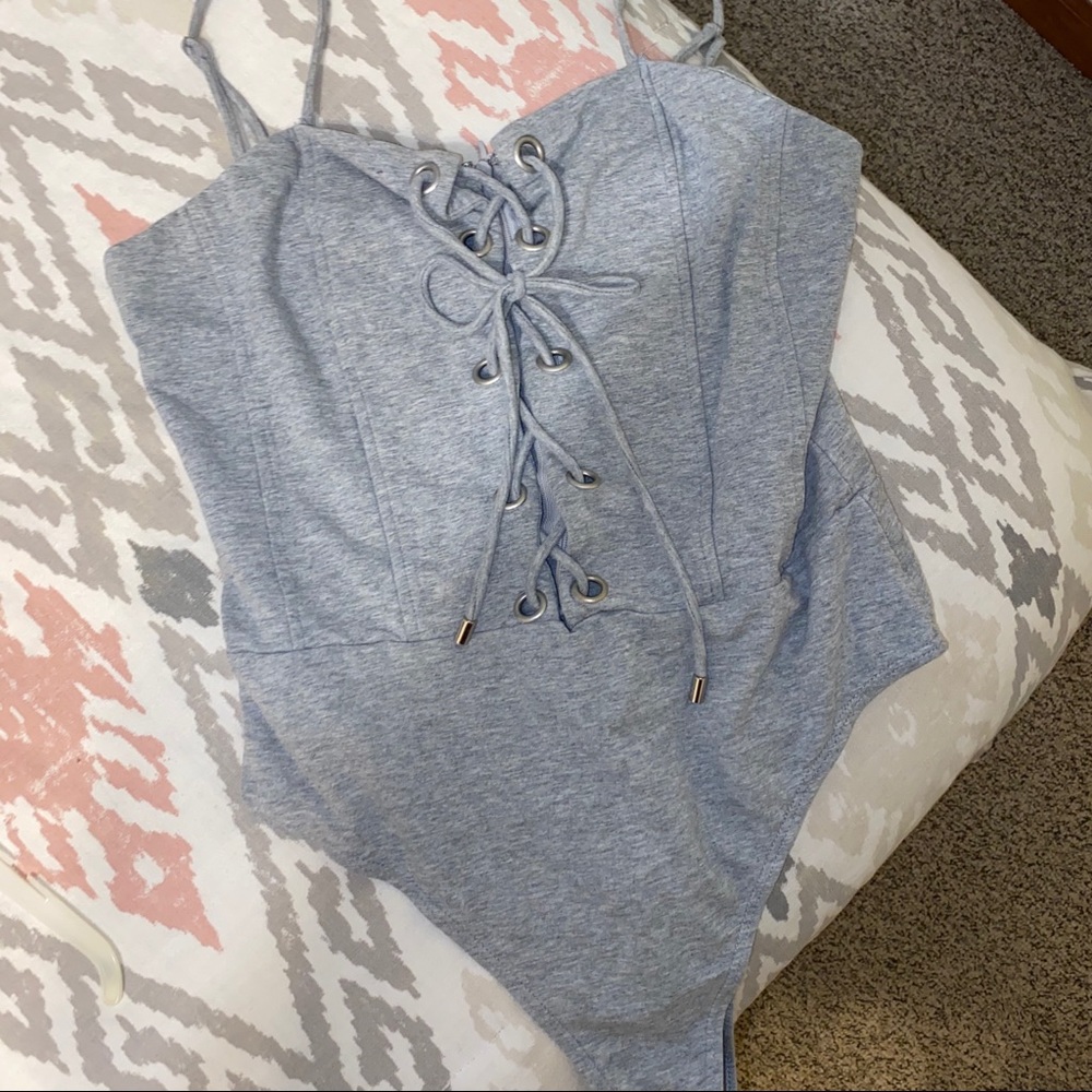 Lace up Bodysuit